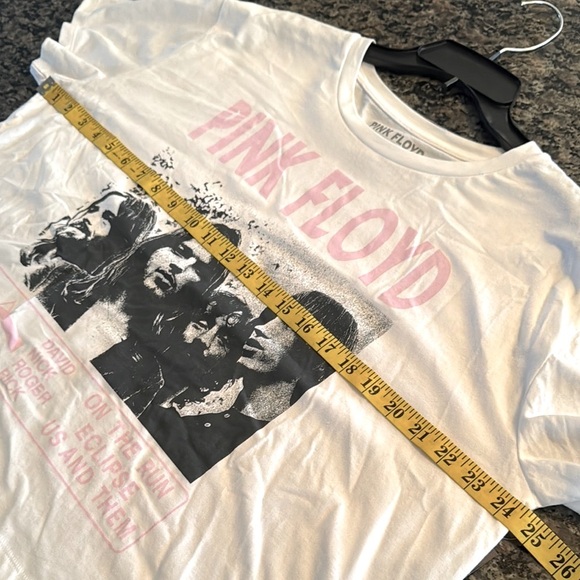 Pink Floyd oversized cropped Graphic T-Shirt NWT XL - Picture 8 of 9
